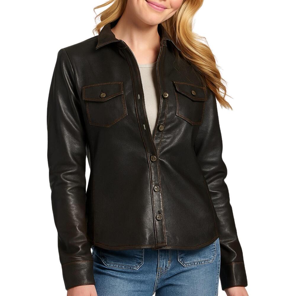 NEW 11 UPTOWN worn western shirt in black